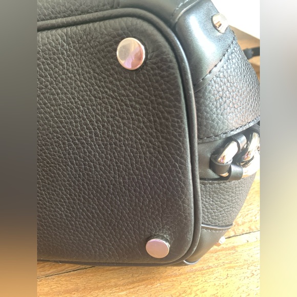 Michael Kors $329 Alaina small pebbled leather bucket bag - Picture 8 of 16